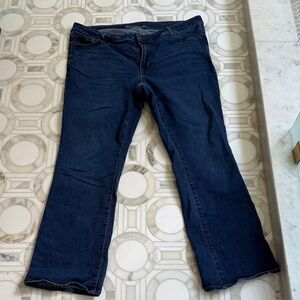 Discontinued old navy mid rise boot kicker jeans